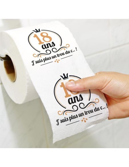 Rouleaux de Papier WC Humoriste - 10 Modèles Différents