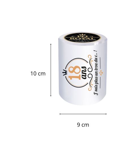 Rouleaux de Papier WC Humoriste - 10 Modèles Différents