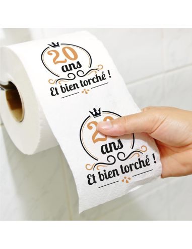 Rouleaux de Papier WC Humoriste - 10 Modèles Différents