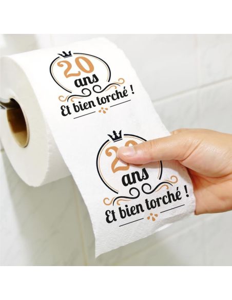 Rouleaux de Papier WC Humoriste - 10 Modèles Différents