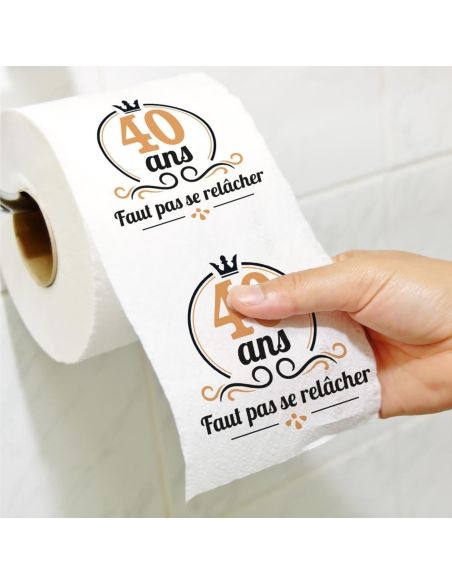Rouleaux de Papier WC Humoriste - 10 Modèles Différents