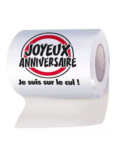 Rouleaux de Papier WC Humoriste - 10 Modèles Différents