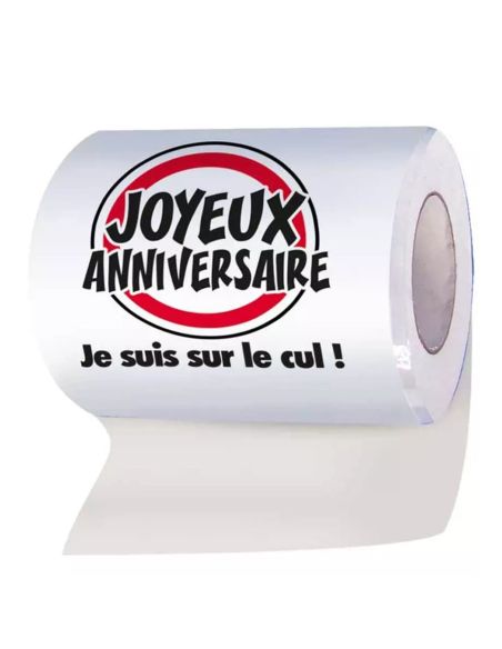 Rouleaux de Papier WC Humoriste - 10 Modèles Différents