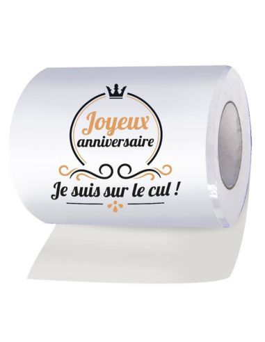 Rouleaux de Papier WC Humoriste - 10 Modèles Différents