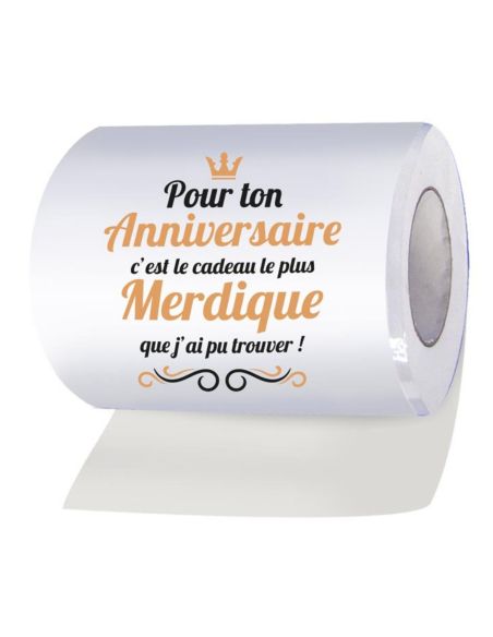Rouleaux de Papier WC Humoriste - 10 Modèles Différents