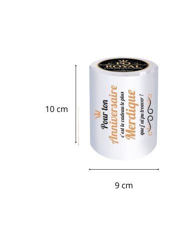 Rouleaux de Papier WC Humoriste - 10 Modèles Différents