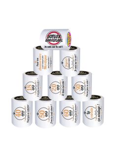 Rouleaux de Papier WC Humoriste - 10 Modèles Différents