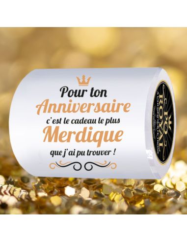 Rouleaux de Papier WC Humoriste - 10 Modèles Différents