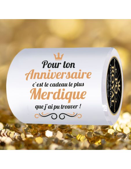 Rouleaux de Papier WC Humoriste - 10 Modèles Différents