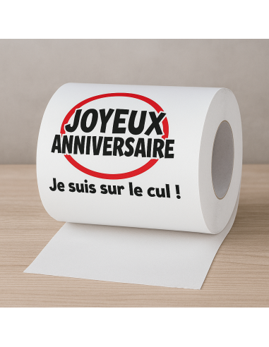 Papier WC Humoristique – 10 Rouleaux pour des Toilettes Fun !