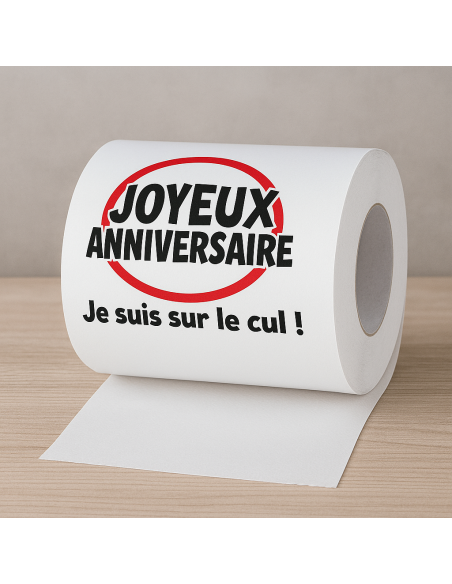 Papier WC Humoristique – 10 Rouleaux pour des Toilettes Fun !