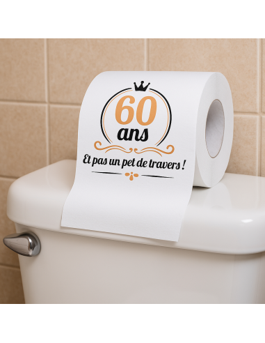 Papier WC Humoristique – 10 Rouleaux pour des Toilettes Fun !