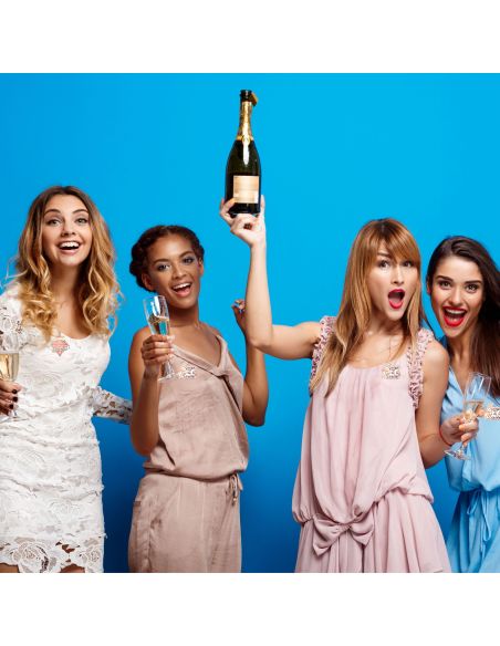 Broche EVJF "Future Mariée" - Dimensions : 4,5 x 5 cm