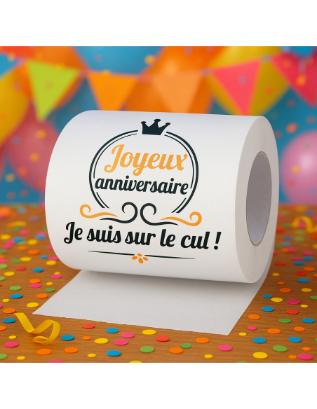 Papier WC Humoristique – 10 Rouleaux pour des Toilettes Fun !