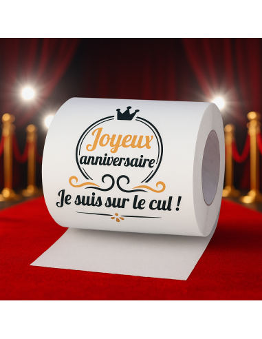 Papier WC Humoristique – 10 Rouleaux pour des Toilettes Fun !