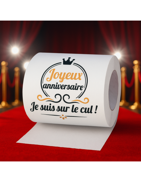 Papier WC Humoristique – 10 Rouleaux pour des Toilettes Fun !