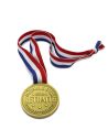 Médailles d'Or Factices pour la Retraite - Cadeau Original et Symbolique