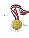 Médailles d'Or Factices pour la Retraite - Cadeau Original et Symbolique