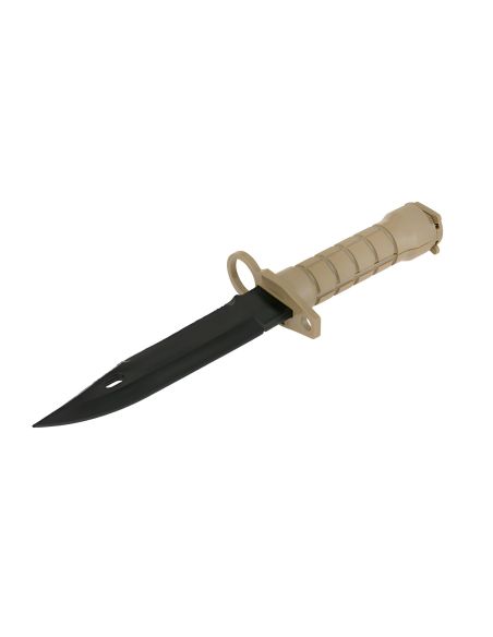 Réplique du Couteau Baïonnette factice TAN pour M4 ou M16 (ACM)