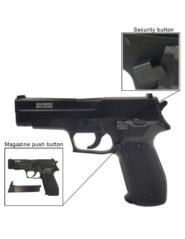 Pack Airsoft SA Navy Pistol (Cybergun)