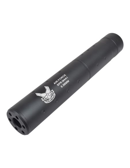 Silencieux Pour Réplique Airsoft 195x30mm Air Force Type B (Cyma)