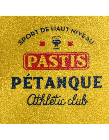 Etui boules de pétanque "Pastis Pétanque Athletic Club"