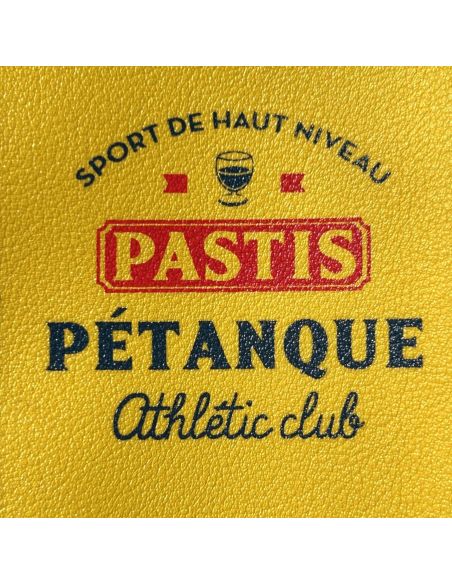 Etui boules de pétanque "Pastis Pétanque Athletic Club"