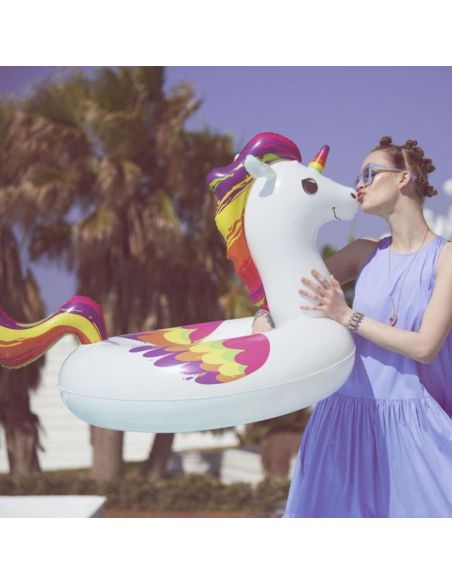 Bouée Licorne Fantasy - Dimensions : 91 x 119 cm