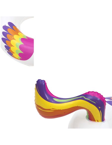 Bouée Licorne Fantasy - Dimensions : 91 x 119 cm