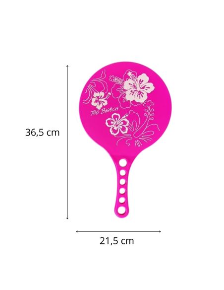 Ensemble 2 Raquettes de Plage + balle - coloris au choix