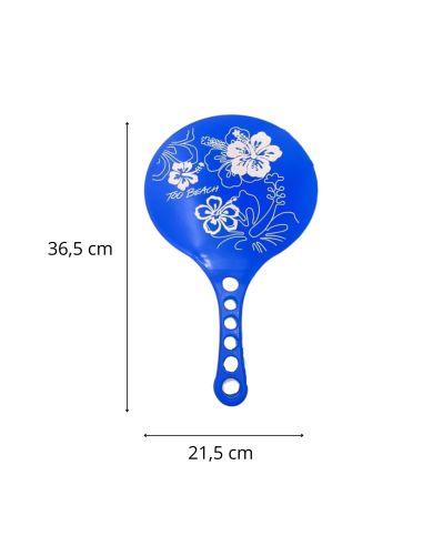 Ensemble 2 Raquettes de Plage + balle - coloris au choix