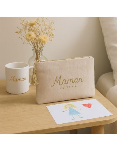 Pochette Coton avec Message - 6 modèles Disponibles