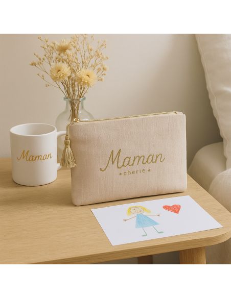 Pochette Coton avec Message - 6 modèles Disponibles