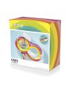Fauteuil Bouée Double Pour 2 personnes Rainbow Dreams - Dimensions : 116 x 186 cm