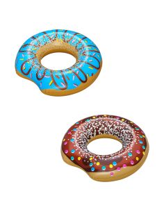 Bouée en Forme de Donut - Diamètre : 107 cm - 2 Modèles Disponibles