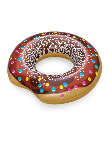 Bouée en Forme de Donut - Diamètre : 107 cm - 2 Modèles Disponibles