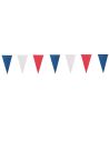 Guirlande 10 Fanions Tricolore France- Longueur : 3,6 mètres