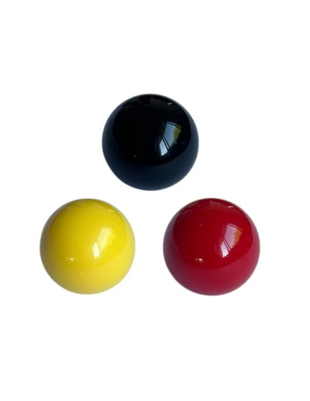 Lot de 3 Cochonnets Pétanque : Couleurs Nationales