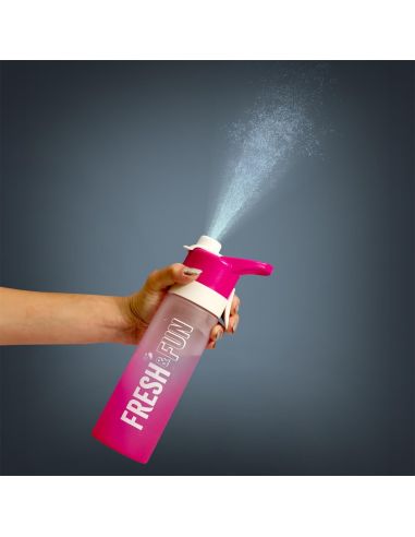Bouteille Brumisateur 2 en 1 - 3 Couleurs Disponibles.