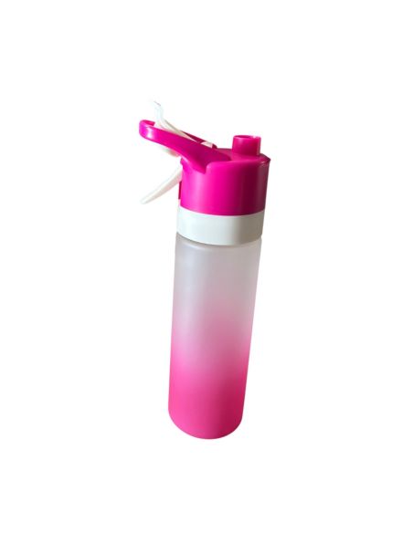 Bouteille Brumisateur 2 en 1 - 3 Couleurs Disponibles.