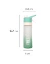 Bouteille Brumisateur 2 en 1 - 3 Couleurs Disponibles.