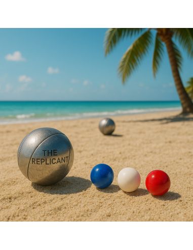 Lot de 3 Cochonnets Pétanque : Couleurs Nationales