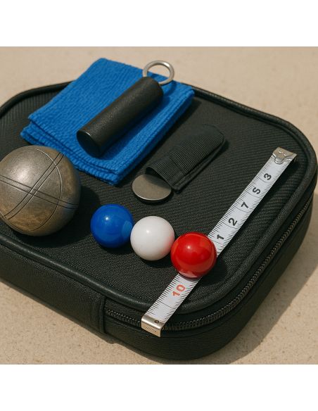 Lot de 3 Cochonnets Pétanque : Couleurs Nationales