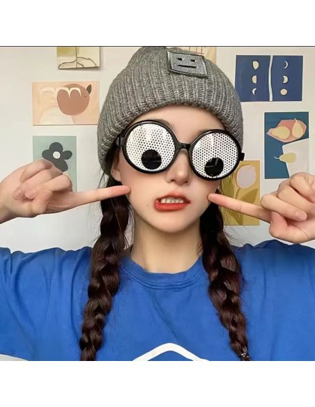 Lunettes Gros Yeux Mobiles