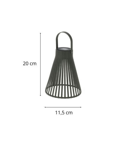 Lampe Solaire Extérieure Suspendue LED - Disponible en 3 Couleurs - Dimension : 17 x 8,5 cm