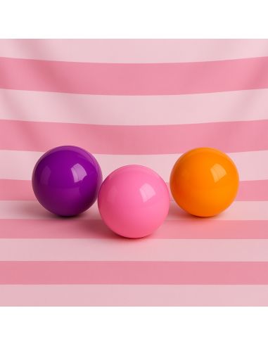 Lot de 3 Cochonnets Pétanque : Couleurs Nationales