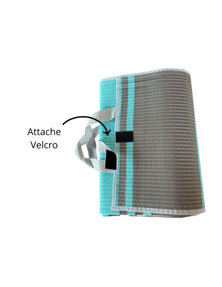 Natte de Plage Pliante 2 Places - 2 Modèles Disponibles - Dimension : 198 x 153 cm