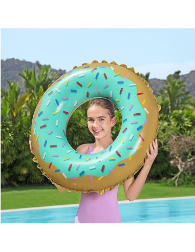 Bouée Gonflable Sweet Donut - Diamètre : 91 cm