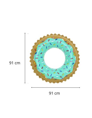 Bouée Gonflable Sweet Donut - Diamètre : 91 cm
