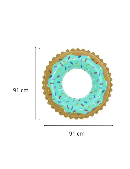 Bouée Gonflable Sweet Donut - Diamètre : 91 cm